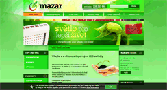 Desktop Screenshot of mazar.cz